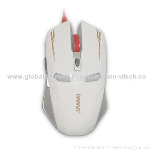 Cool Design 6D Optical Gaming Mouse with Aluminum Feel and DriverNew